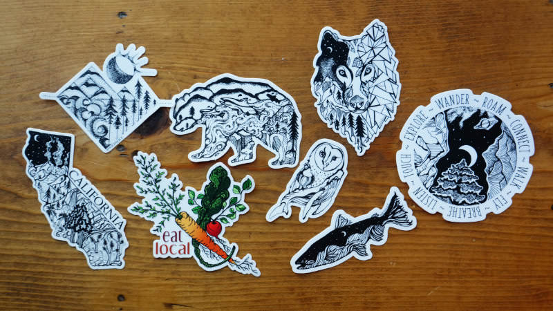 Wild Slice Stickers