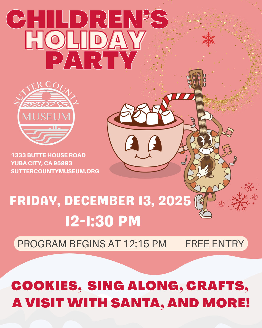 Children's Holiday Party flyer