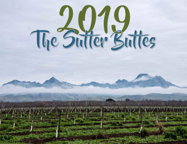 2019 Sutter Buttes Calendar Cover
