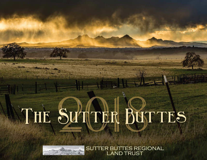 2018 Sutter Buttes Calendar Cover